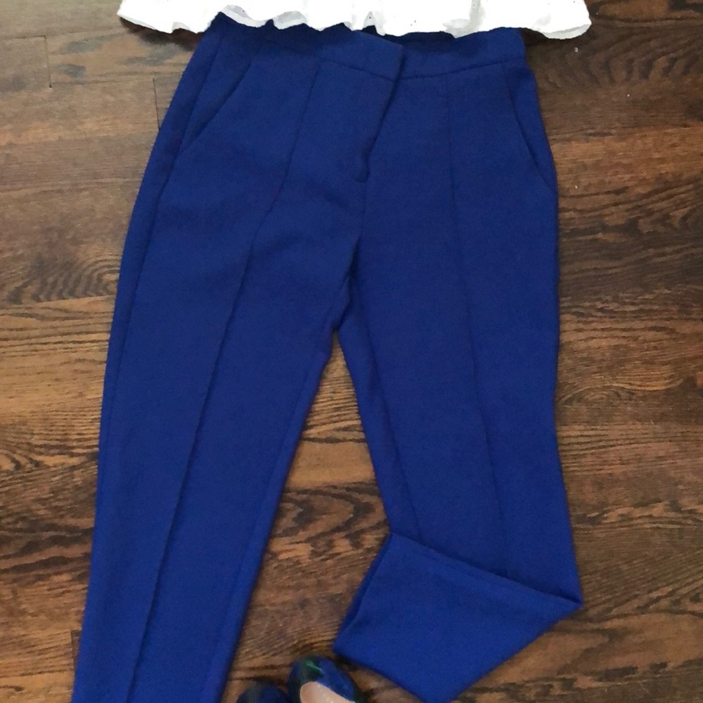 Cropped, Slim, Slacks - image 2